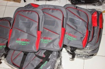 Backpack Laptop Abu Abu Polyester IDR 35.000