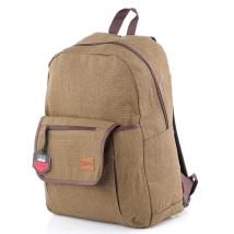 Backpack Laptop Cokelat Kanvas IDR 105.000