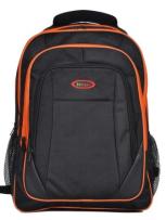Backpack Laptop Hitam Orange Polyester IDR 145.000