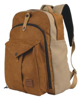 Backpack Laptop Cokelat Suede IDR 273.500