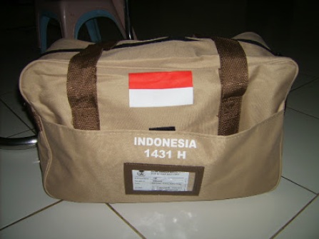 Travel Bag Cokelat Polyester IDR 65.000